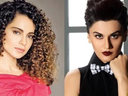 Taapsee Pannu's fans say she will take a stand against nepotism after Kangana's comments | Taapsee Pannu's fans say she will take a stand against nepotism after Kangana's comments