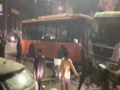 Uttar Pradesh: 6 dead and several injured as electric bus lost control in Kanpur | Uttar Pradesh: 6 dead and several injured as electric bus lost control in Kanpur
