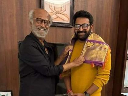 Kantara director Rishab Shetty meets South superstar Rajinikanth | Kantara director Rishab Shetty meets South superstar Rajinikanth