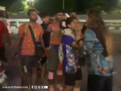 Viral Video: Kanwariyas Hit Woman With Chappals After Two-Wheeler Allegedly Collides With Sacred Kanwar | Viral Video: Kanwariyas Hit Woman With Chappals After Two-Wheeler Allegedly Collides With Sacred Kanwar Viral Video: Kanwariyas Hit Woman With Chappals After Two-Wheeler Allegedly Collides With Sacred Kanwar | Viral Video: Kanwariyas Hit Woman With Chappals After Two-Wheeler Allegedly Collides With Sacred Kanwar