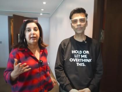 Karan Johar Gets Trolled for Calling Kitchen ‘Ghusalkhana’ on Farah Khan’s Show (Watch Video) | Karan Johar Gets Trolled for Calling Kitchen ‘Ghusalkhana’ on Farah Khan’s Show (Watch Video) Karan Johar Gets Trolled for Calling Kitchen ‘Ghusalkhana’ on Farah Khan’s Show (Watch Video) | Karan Johar Gets Trolled for Calling Kitchen ‘Ghusalkhana’ on Farah Khan’s Show (Watch Video)