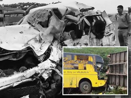 Karnataka Bus Accident: Six Killed After Car Collides With VRL Bus Near Mangoli | Karnataka Bus Accident: Six Killed After Car Collides With VRL Bus Near Mangoli Karnataka Bus Accident: Six Killed After Car Collides With VRL Bus Near Mangoli | Karnataka Bus Accident: Six Killed After Car Collides With VRL Bus Near Mangoli
