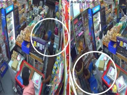 Karnataka Man Hacked to Death in Broad Daylight Inside Bakery; Chilling CCTV Video Emerges | Karnataka Man Hacked to Death in Broad Daylight Inside Bakery; Chilling CCTV Video Emerges