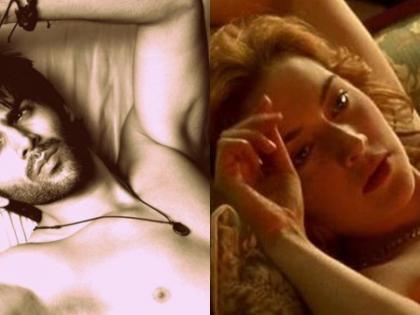 Kartik Aaryan bares it all, recreates Kate Winslet's iconic scene from Titanic | Kartik Aaryan bares it all, recreates Kate Winslet's iconic scene from Titanic