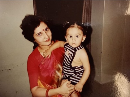 Kartik Aaryan looks adorable in this childhood picture with his mom | Kartik Aaryan looks adorable in this childhood picture with his mom