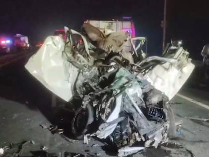 Tamil Nadu Accident: 5 Killed as Government Bus Collides Head-On With Car on Karur-Trichy Bypass (Watch Video) | Tamil Nadu Accident: 5 Killed as Government Bus Collides Head-On With Car on Karur-Trichy Bypass (Watch Video) Tamil Nadu Accident: 5 Killed as Government Bus Collides Head-On With Car on Karur-Trichy Bypass (Watch Video) | Tamil Nadu Accident: 5 Killed as Government Bus Collides Head-On With Car on Karur-Trichy Bypass (Watch Video)