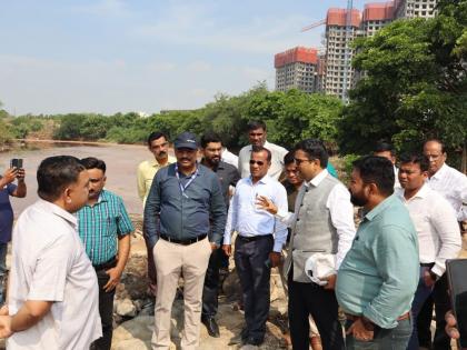Kasardi River Revival: PMC Launches On-Site Inspection to Restore Polluted Waterway | Kasardi River Revival: PMC Launches On-Site Inspection to Restore Polluted Waterway Kasardi River Revival: PMC Launches On-Site Inspection to Restore Polluted Waterway | Kasardi River Revival: PMC Launches On-Site Inspection to Restore Polluted Waterway