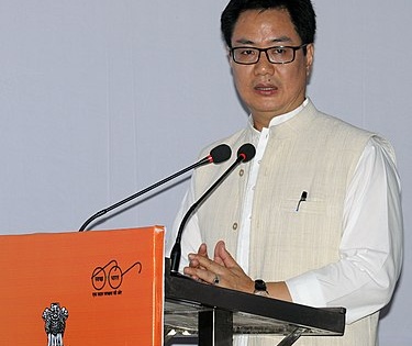 Assembly Elections 2022: On National Voter's Day, Minister of Law and Justice Kiren Rijiju address the nation | Assembly Elections 2022: On National Voter's Day, Minister of Law and Justice Kiren Rijiju address the nation