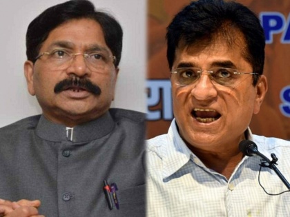 Ravindra Waikar appears before EOW to record his statement in charge made by Kirit Somaiya | Ravindra Waikar appears before EOW to record his statement in charge made by Kirit Somaiya