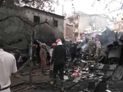 Delhi: Fire Breaks Out at Kotla Seva Nagar Market; Several Shops Gutted (Watch Video) | Delhi: Fire Breaks Out at Kotla Seva Nagar Market; Several Shops Gutted (Watch Video) Delhi: Fire Breaks Out at Kotla Seva Nagar Market; Several Shops Gutted (Watch Video) | Delhi: Fire Breaks Out at Kotla Seva Nagar Market; Several Shops Gutted (Watch Video)