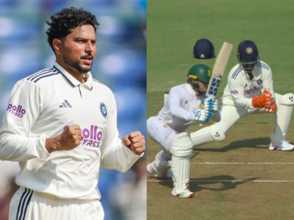 Kuldeep Yadav Strikes, Dismisses Ryan Rickelton for 35 on Day 1 of IND vs SA 2nd Test in Guwahati (VIDEO) | Kuldeep Yadav Strikes, Dismisses Ryan Rickelton for 35 on Day 1 of IND vs SA 2nd Test in Guwahati (VIDEO)
