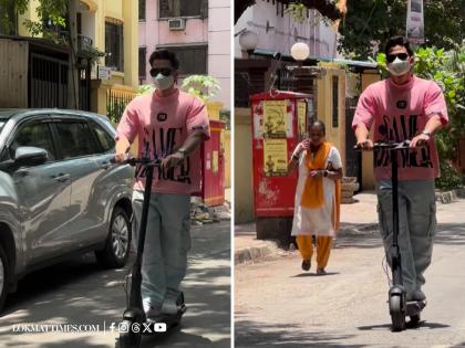 Kunal Khemu Beats Mumbai Traffic By Driving Electric Scooter (Watch Video) | Kunal Khemu Beats Mumbai Traffic By Driving Electric Scooter (Watch Video) Kunal Khemu Beats Mumbai Traffic By Driving Electric Scooter (Watch Video) | Kunal Khemu Beats Mumbai Traffic By Driving Electric Scooter (Watch Video)