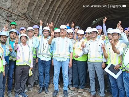 Kundevahal Tunnel Breakthrough Speeds Up Vaitarna-JNPT Freight Corridor Project | Kundevahal Tunnel Breakthrough Speeds Up Vaitarna-JNPT Freight Corridor Project