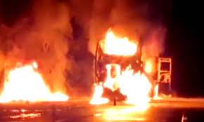 Andhra Pradesh Bus Tragedy: 20 Dead After Bengaluru-Bound Bus Catches Fire In Kurnool; Political Leaders Express Grief | Andhra Pradesh Bus Tragedy: 20 Dead After Bengaluru-Bound Bus Catches Fire In Kurnool; Political Leaders Express Grief Andhra Pradesh Bus Tragedy: 20 Dead After Bengaluru-Bound Bus Catches Fire In Kurnool; Political Leaders Express Grief | Andhra Pradesh Bus Tragedy: 20 Dead After Bengaluru-Bound Bus Catches Fire In Kurnool; Political Leaders Express Grief