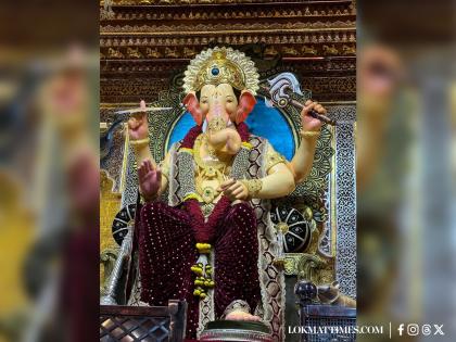 Lalbaugcha Raja 2024 Photo: First Look of Mumbai’s Iconic Ganpati Idol Unveiled; See Pictures and Video