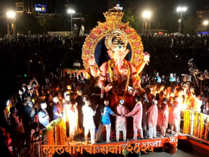 Lalbaugcha Raja Visarjan 2025: Mumbai’s Iconic Ganesh Idol Immersed at Girgaon Chowpatty After 33-Hour (Watch Video) | Lalbaugcha Raja Visarjan 2025: Mumbai’s Iconic Ganesh Idol Immersed at Girgaon Chowpatty After 33-Hour (Watch Video) Lalbaugcha Raja Visarjan 2025: Mumbai’s Iconic Ganesh Idol Immersed at Girgaon Chowpatty After 33-Hour (Watch Video) | Lalbaugcha Raja Visarjan 2025: Mumbai’s Iconic Ganesh Idol Immersed at Girgaon Chowpatty After 33-Hour (Watch Video)