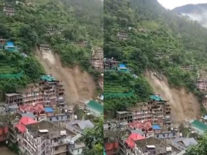 Landslide Caught on Camera: Under-Construction Building Collapses in Himachal Pradesh’s Kullu | Landslide Caught on Camera: Under-Construction Building Collapses in Himachal Pradesh’s Kullu Landslide Caught on Camera: Under-Construction Building Collapses in Himachal Pradesh’s Kullu | Landslide Caught on Camera: Under-Construction Building Collapses in Himachal Pradesh’s Kullu