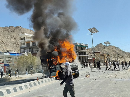 Violence in Leh: BNSS Section 163 Restrictions Enforced, Assembly of Five or More Banned | Violence in Leh: BNSS Section 163 Restrictions Enforced, Assembly of Five or More Banned