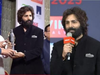 LMOTY 2025: Kartik Aaryan Receives 'Lokmat Maharashtrian of the Year' Award, Expresses Pride and Gratitude | LMOTY 2025: Kartik Aaryan Receives 'Lokmat Maharashtrian of the Year' Award, Expresses Pride and Gratitude LMOTY 2025: Kartik Aaryan Receives 'Lokmat Maharashtrian of the Year' Award, Expresses Pride and Gratitude | LMOTY 2025: Kartik Aaryan Receives 'Lokmat Maharashtrian of the Year' Award, Expresses Pride and Gratitude