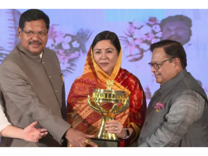 Lokmat Parliamentary Awards 2025: Sangeeta Kumari Singh Deo Receives Best Woman Parliamentarian of the Year Award | Lokmat Parliamentary Awards 2025: Sangeeta Kumari Singh Deo Receives Best Woman Parliamentarian of the Year Award Lokmat Parliamentary Awards 2025: Sangeeta Kumari Singh Deo Receives Best Woman Parliamentarian of the Year Award | Lokmat Parliamentary Awards 2025: Sangeeta Kumari Singh Deo Receives Best Woman Parliamentarian of the Year Award