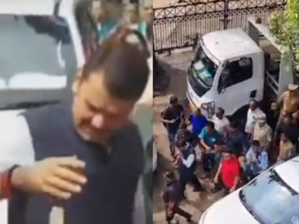 BJP hits back at opposition for sharing video of Fadnavis allegedly pushing citizen during Nagpur visit | BJP hits back at opposition for sharing video of Fadnavis allegedly pushing citizen during Nagpur visit BJP hits back at opposition for sharing video of Fadnavis allegedly pushing citizen during Nagpur visit | BJP hits back at opposition for sharing video of Fadnavis allegedly pushing citizen during Nagpur visit