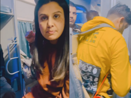 Watch: Miscreants consume drugs, alcohol, and threaten passengers on train; AAP leader shares video | Watch: Miscreants consume drugs, alcohol, and threaten passengers on train; AAP leader shares video Watch: Miscreants consume drugs, alcohol, and threaten passengers on train; AAP leader shares video | Watch: Miscreants consume drugs, alcohol, and threaten passengers on train; AAP leader shares video
