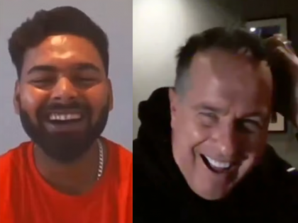 “Focusing Too Much on Social Media Instead of…”: Rishabh Pant Sledges Michael Vaughan on His Own Podcast (Watch Video) | “Focusing Too Much on Social Media Instead of…”: Rishabh Pant Sledges Michael Vaughan on His Own Podcast (Watch Video)
