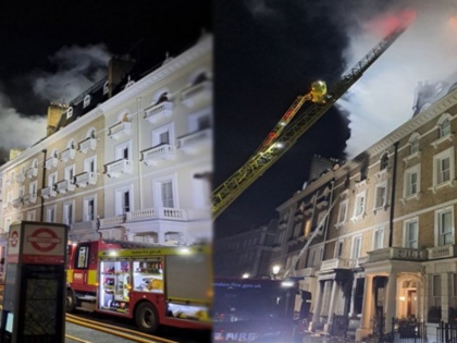 London Fire: Huge Blaze Rips Through Residential Building in South Kensington; 11 Hospitalised (Watch Video) | London Fire: Huge Blaze Rips Through Residential Building in South Kensington; 11 Hospitalised (Watch Video)