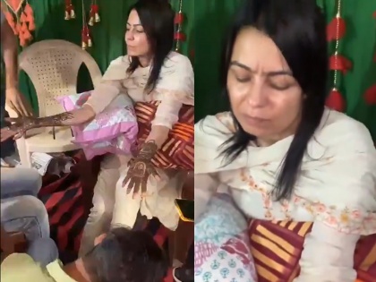 Gangster Couple Kala Jathedi and Madam Minz Aka Anuradha Chaudhary to Tie the Knot in Delhi Today; Watch Mehndi Ceremony Video | Gangster Couple Kala Jathedi and Madam Minz Aka Anuradha Chaudhary to Tie the Knot in Delhi Today; Watch Mehndi Ceremony Video