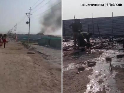 Fire Breaks Out at Mahakumbh, Fifth Blaze Since Start of Hindu Pilgrimage (Watch Video) | Fire Breaks Out at Mahakumbh, Fifth Blaze Since Start of Hindu Pilgrimage (Watch Video) Fire Breaks Out at Mahakumbh, Fifth Blaze Since Start of Hindu Pilgrimage (Watch Video) | Fire Breaks Out at Mahakumbh, Fifth Blaze Since Start of Hindu Pilgrimage (Watch Video)
