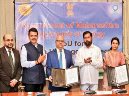 Maharashtra signs MoUs for Rs 2.76 lakh crore investment in green hydrogen and integrated steel plant | Maharashtra signs MoUs for Rs 2.76 lakh crore investment in green hydrogen and integrated steel plant