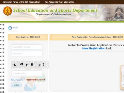 Maharashtra RTE Admissions 2025-26 Begins at student.maharashtra.gov.in For 25% Reserved Seats; Check How to Apply