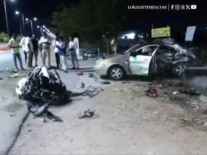 Mahbubnagar Accident: 5 Killed After Speeding Hayabusa Bike Crashes Into Car in Telangana | Mahbubnagar Accident: 5 Killed After Speeding Hayabusa Bike Crashes Into Car in Telangana Mahbubnagar Accident: 5 Killed After Speeding Hayabusa Bike Crashes Into Car in Telangana | Mahbubnagar Accident: 5 Killed After Speeding Hayabusa Bike Crashes Into Car in Telangana