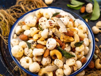 Navratri 2022: Try the delicious Makhana Dry Fruit Namkeen For Vrat ...