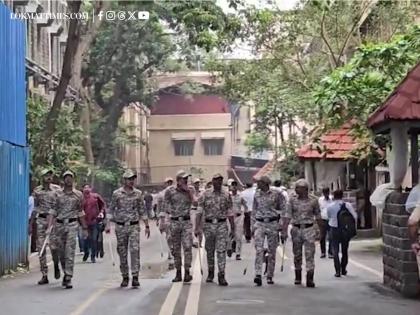 Malegaon Blast Case Verdict: Security Beefed Up Outside NIA Court in Mumbai (Watch Video)