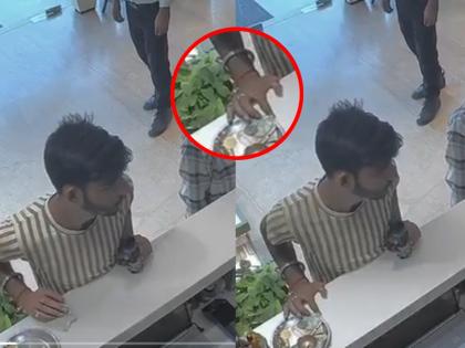 Watch: Thief Caught on Camera Stealing Money from Puja Thali in Salon, Bizarre Incident Goes Viral | Watch: Thief Caught on Camera Stealing Money from Puja Thali in Salon, Bizarre Incident Goes Viral