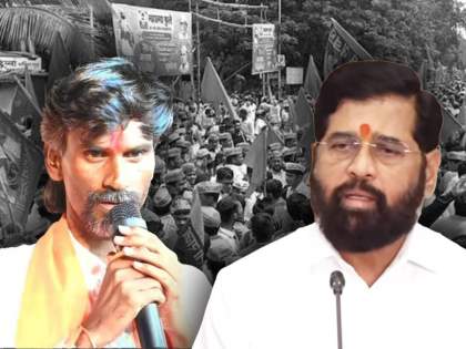 Eknath Shinde condemns Manoj Jarange's protest after NCP MLA's house burned down by activists | Eknath Shinde condemns Manoj Jarange's protest after NCP MLA's house burned down by activists