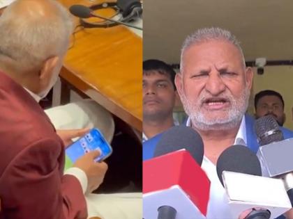 'I Will Send Legal Notices': Maharashtra Minister Manikrao Kokate On Viral Video of Him Playing Online Rummy in Assembly | 'I Will Send Legal Notices': Maharashtra Minister Manikrao Kokate On Viral Video of Him Playing Online Rummy in Assembly 'I Will Send Legal Notices': Maharashtra Minister Manikrao Kokate On Viral Video of Him Playing Online Rummy in Assembly | 'I Will Send Legal Notices': Maharashtra Minister Manikrao Kokate On Viral Video of Him Playing Online Rummy in Assembly