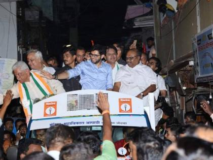 Aditya Thackeray Leads Massive Roadshow in Jogeshwari in Support of Amol Kirtikar Amidst High Political Tension | Aditya Thackeray Leads Massive Roadshow in Jogeshwari in Support of Amol Kirtikar Amidst High Political Tension