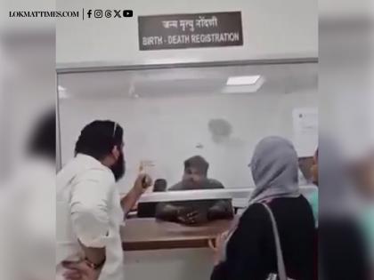 Navi Mumbai: Heated Confrontation at NMMC Office After Civic Official Asks Muslim Woman to Speak in Marathi; Video Goes Viral | Navi Mumbai: Heated Confrontation at NMMC Office After Civic Official Asks Muslim Woman to Speak in Marathi; Video Goes Viral Navi Mumbai: Heated Confrontation at NMMC Office After Civic Official Asks Muslim Woman to Speak in Marathi; Video Goes Viral | Navi Mumbai: Heated Confrontation at NMMC Office After Civic Official Asks Muslim Woman to Speak in Marathi; Video Goes Viral
