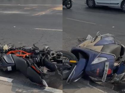 Mumbai: 3 Killed After Speeding Bike Hits Elderly Man Crossing Road in Marine Drive | Mumbai: 3 Killed After Speeding Bike Hits Elderly Man Crossing Road in Marine Drive