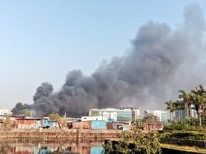 Mumbai Fire: Massive Blaze Breaks Out in Kurla West (Watch Video)