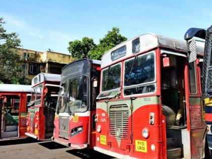 Mumbai: BEST contract workers go on flash strike, bus services affected | Mumbai: BEST contract workers go on flash strike, bus services affected