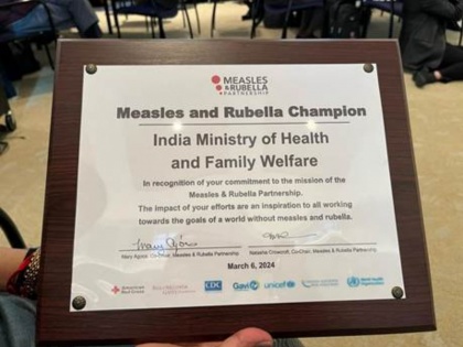 India Receives ‘Measles and Rubella Champion’ Award for Efforts To Combat Disease | India Receives ‘Measles and Rubella Champion’ Award for Efforts To Combat Disease