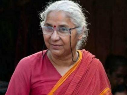 Solapur: Activist Medha Patkar Calls for Preservation of Saintly Ideals Amidst Chandrabhaga River's Pollution | Solapur: Activist Medha Patkar Calls for Preservation of Saintly Ideals Amidst Chandrabhaga River's Pollution