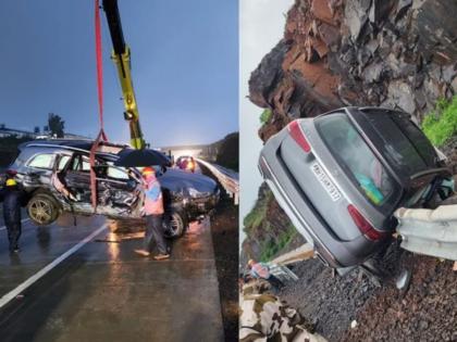 Samruddhi Expressway Accident: Nashik Businessman Killed, Family Injured in Crash on Mumbai-Nagpur Highway | Samruddhi Expressway Accident: Nashik Businessman Killed, Family Injured in Crash on Mumbai-Nagpur Highway Samruddhi Expressway Accident: Nashik Businessman Killed, Family Injured in Crash on Mumbai-Nagpur Highway | Samruddhi Expressway Accident: Nashik Businessman Killed, Family Injured in Crash on Mumbai-Nagpur Highway