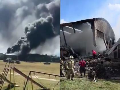 Mexico Plane Crash: 10 Killed After Private Jet Crashes Near Tolcua Airport in San Pedro Totoltepec (Watch) | Mexico Plane Crash: 10 Killed After Private Jet Crashes Near Tolcua Airport in San Pedro Totoltepec (Watch) Mexico Plane Crash: 10 Killed After Private Jet Crashes Near Tolcua Airport in San Pedro Totoltepec (Watch) | Mexico Plane Crash: 10 Killed After Private Jet Crashes Near Tolcua Airport in San Pedro Totoltepec (Watch)
