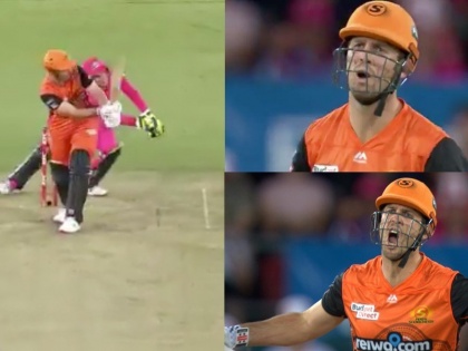 Watch! Mitchell Marsh abuses umpire on face after being adjudged out wrongly | Watch! Mitchell Marsh abuses umpire on face after being adjudged out wrongly