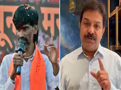 Maratha Reservation Row: Heated Confrontation Erupts Between BJP MLA Prasad Lad and Manoj Jarange Patil