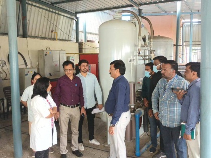 Aurangabad: Mock drill held at meltron, to ensure readiness of health facilities | Aurangabad: Mock drill held at meltron, to ensure readiness of health facilities